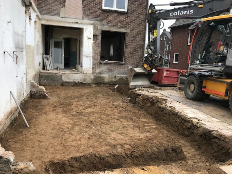 Grevenbicht - sloopwerkzaamheden en bouwrijp maken perceel 006